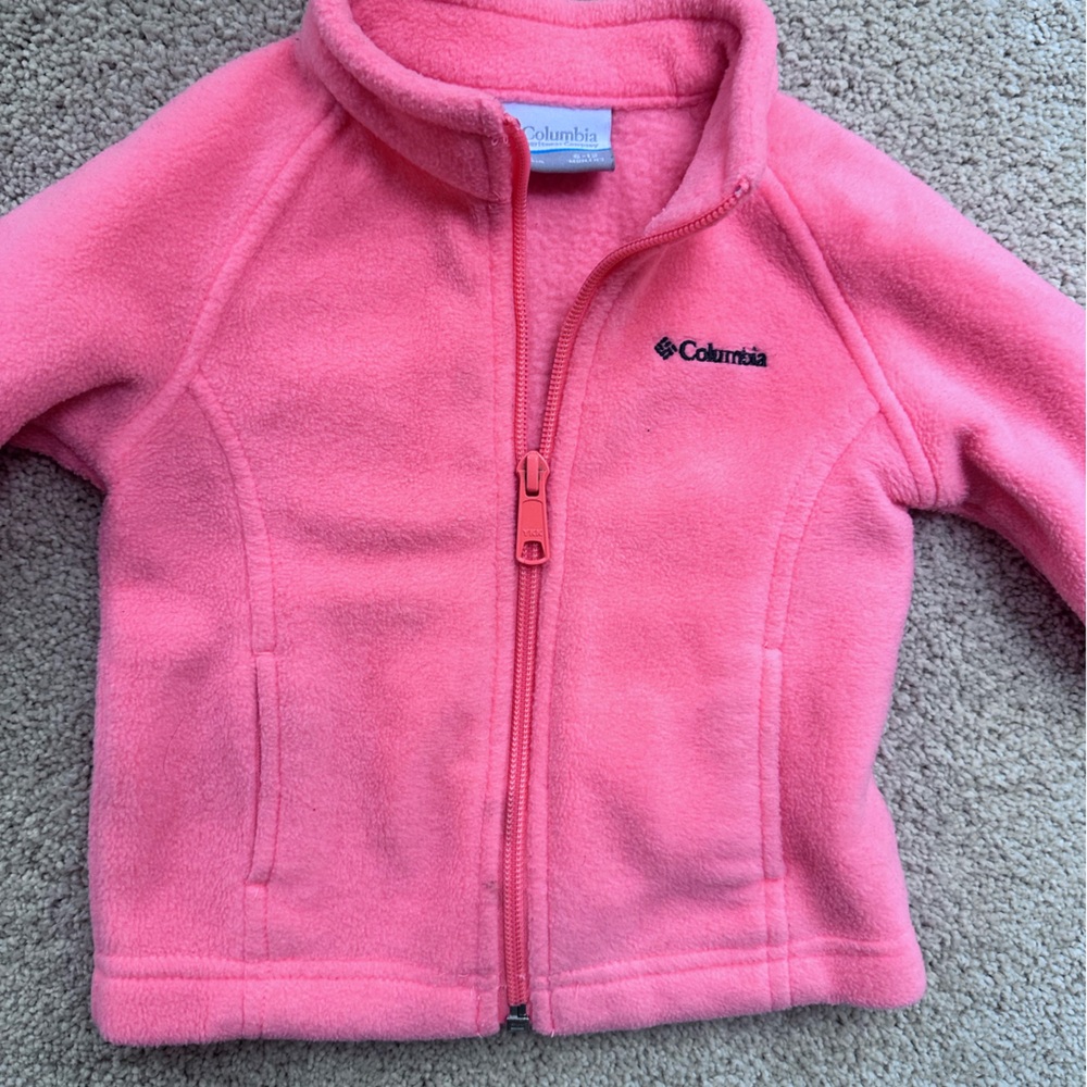 Columbia Pink Fleece Jacket